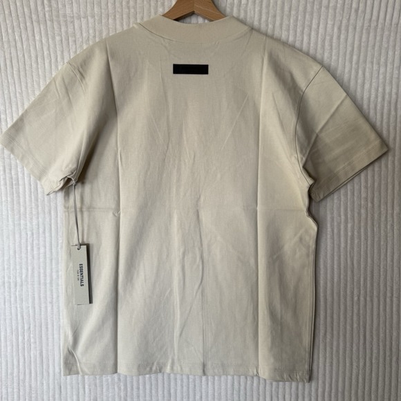 Fear Of God Essentials Eggshell Cream Short Sleeve T-Shirt Size XS NWT - Picture 16 of 16